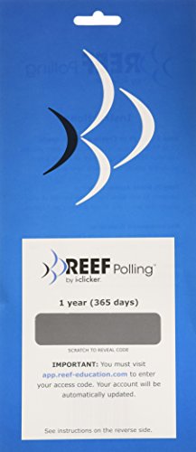 Stock image for REEF Polling Mobile Student 1 year access card for sale by SecondSale