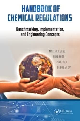 Beispielbild fr Handbook Of Chemical Regulations: Benchmarking, Implementation, And Engineering Concepts zum Verkauf von Basi6 International
