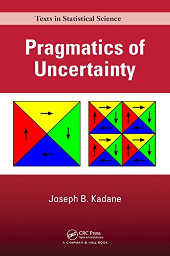 Stock image for Pragmatics of Uncertainty for sale by Blackwell's