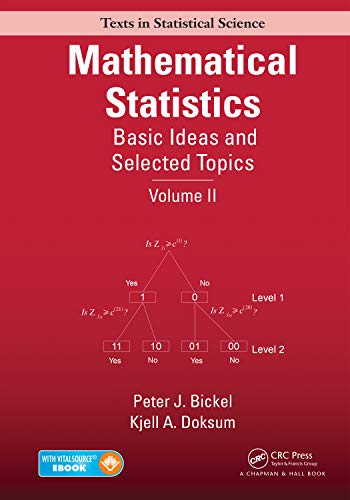 Stock image for Mathematical Statistics: Basic Ideas and Selected Topics, Volume II (Chapman & Hall/CRC Texts in Statistical Science) for sale by BooksRun