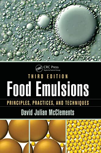 Beispielbild fr Food Emulsions: Principles, Practices, and Techniques, Third Edition zum Verkauf von Chiron Media