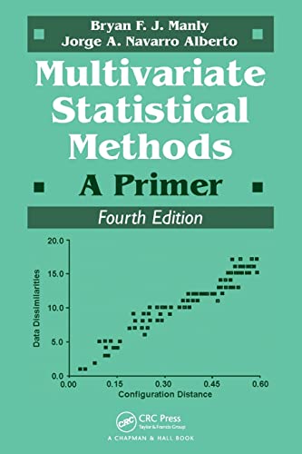 Imagen de archivo de Multivariate Statistical Methods: A Primer, Fourth Edition a la venta por Outer Print