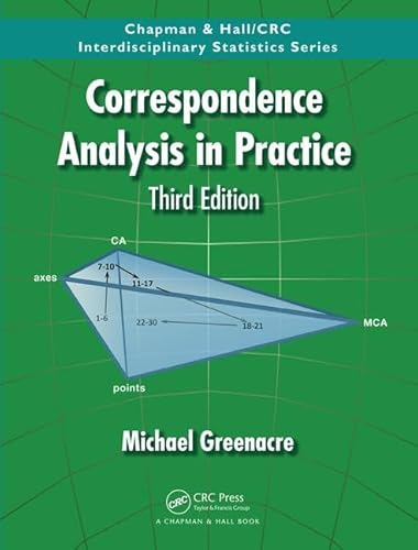 Imagen de archivo de Correspondence Analysis in Practice (Chapman & Hall/CRC Interdisciplinary Statistics) a la venta por Devils in the Detail Ltd