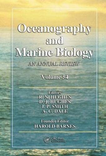 9781498747981: Oceanography and Marine Biology: An annual review. Volume 54