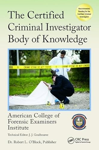 Beispielbild fr The Certified Criminal Investigator Body of Knowledge zum Verkauf von Blackwell's