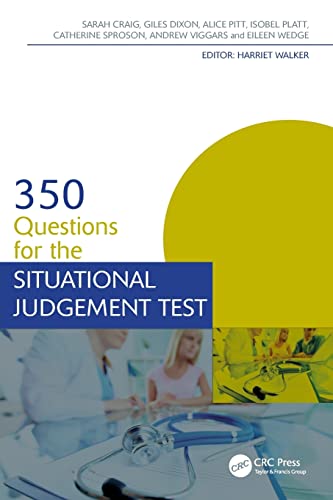 9781498752886: 350 Questions for the Situational Judgement Test (Medical Finals Revision Series)