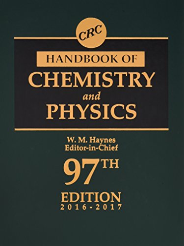 9781498754286: CRC Handbook of Chemistry and Physics, 97th Edition