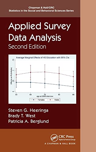 Stock image for Applied Survey Data Analysis (Chapman & Hall/CRC Statistics in the Social and Behavioral Sciences) for sale by Amnesty Bookshop - Brighton
