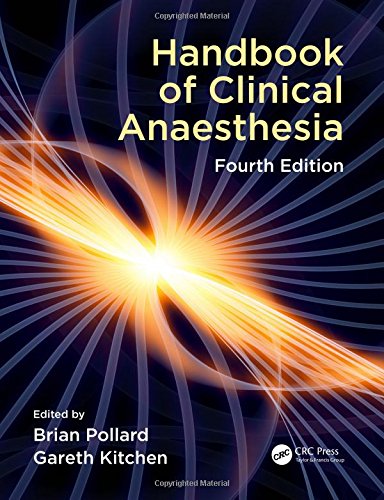 Imagen de archivo de Handbook Of Clinical Anaesthesia 4Ed (Pb 2018) a la venta por Basi6 International