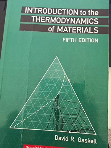 9781498778589: Introduction To The Thermodynamics Of Materials, 5 Ed With Cd