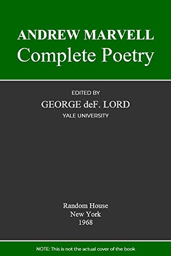 9781499029970: Andrew Marvell: Complete Poetry