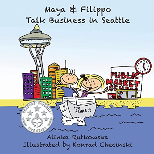 Imagen de archivo de Maya & Filippo Talk Business in Seattle a la venta por SecondSale