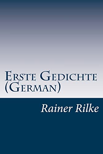 9781499124941: Erste Gedichte (German)