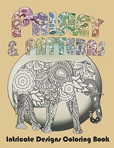 Beispielbild fr Paisley and Patterns: Intricate Designs Coloring Book zum Verkauf von ThriftBooks-Dallas