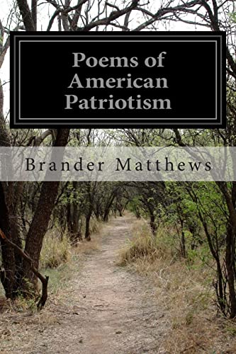 Beispielbild fr Poems of American Patriotism zum Verkauf von THE SAINT BOOKSTORE