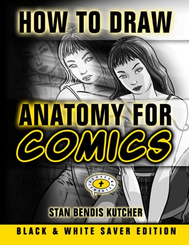 9781499238686: How to Draw Anatomy for Comics - Black & White Saver Edition