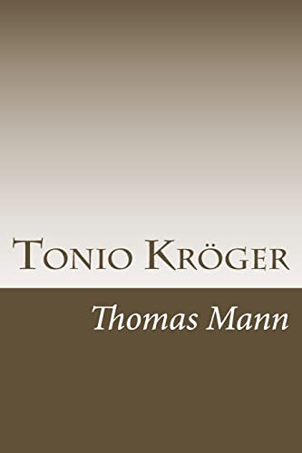 9781499286922: Tonio Krger (German Edition)
