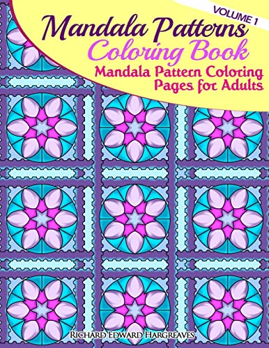 9781499315332: Mandala Pattern Coloring Pages for Adults (Mandala Patterns Coloring Book)