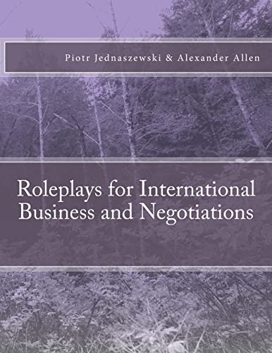 Imagen de archivo de Roleplays for International Business and Negotiations a la venta por THE SAINT BOOKSTORE
