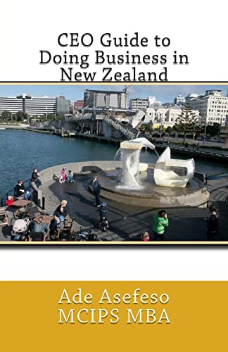 Stock image for CEO Guide to Doing Business in New Zealand for sale by THE SAINT BOOKSTORE