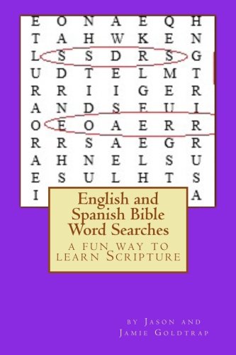 9781499553550: English and Spanish Bible Word Searches: from Genesis to Revelation