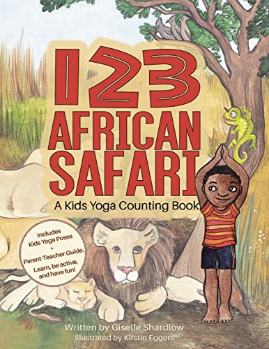 Stock image for 123 African Safari: A Kids Yoga Counting Book for sale by ThriftBooks-Atlanta