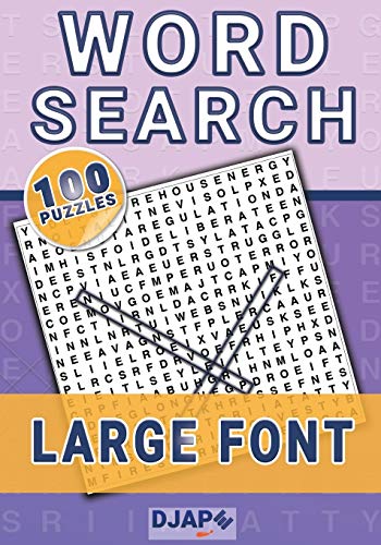 Stock image for Word Search: 100 puzzles in large font! (Volume 1) for sale by Hawking Books