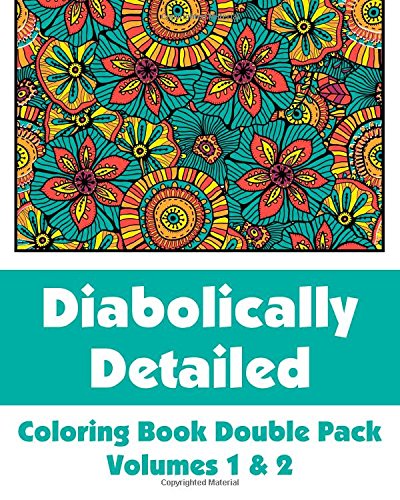 Stock image for Diabolically Detailed Coloring Book Double Pack (Volumes 1 & 2) for sale by ThriftBooks-Atlanta
