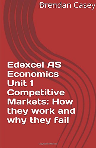 9781499787184: Edexcel AS Economics Unit 1 Competitive Markets: How they work and why they fail