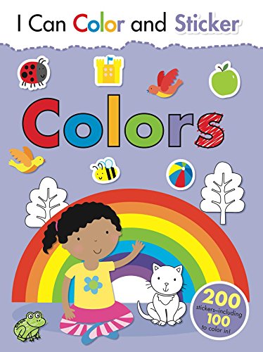 Stock image for I Can Color and Sticker: Colors for sale by Books From California