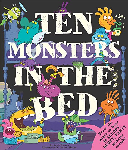 Beispielbild fr Ten Monsters in the Bed zum Verkauf von More Than Words