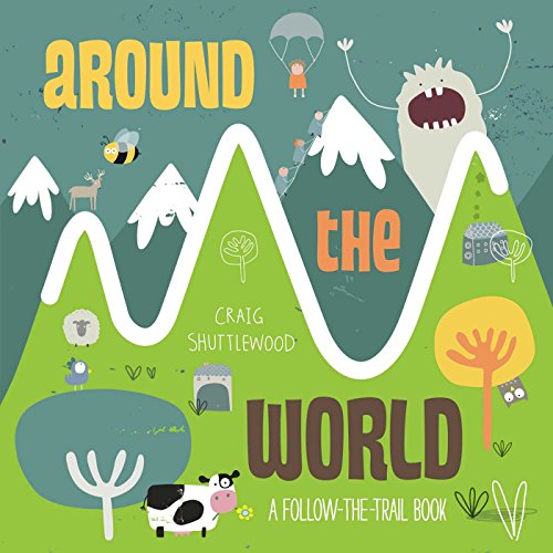 Beispielbild fr Around the World: A Follow-the-Trail Book zum Verkauf von SecondSale