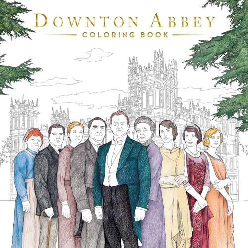 Stock image for Downton Abbey: The Official Coloring Book (Gold Foil Gift Edition) for sale by Goodwill of Colorado