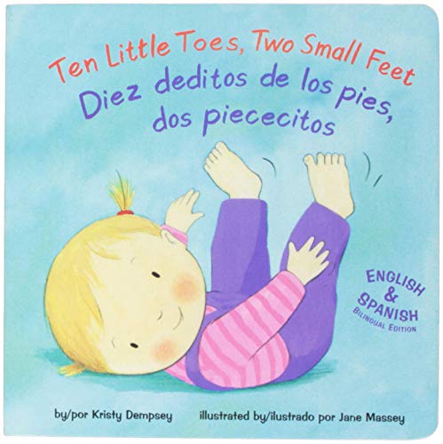 Beispielbild fr Ten Little Toes, Two Small Feet/Diez deditos de los pies, dos piececitos (Tiny Hands and Feet) zum Verkauf von Red's Corner LLC
