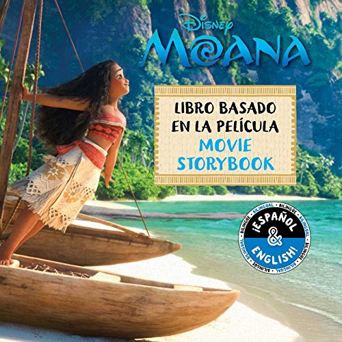 Stock image for Disney Moana: Movie Storybook / Libro basado en la pelcula (English-Spanish) (Disney Bilingual) for sale by London Bridge Books