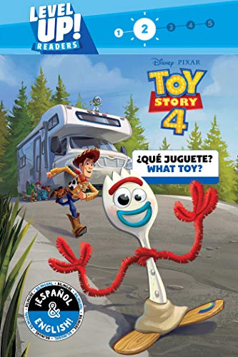Stock image for What Toy? / Qu Juguete? (English-Spanish) (Disney/Pixar Toy Story 4) (Level up! Readers) for sale by Better World Books