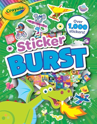 Stock image for Crayola Sticker Burst (Crayola/BuzzPop) for sale by Books-FYI, Inc.