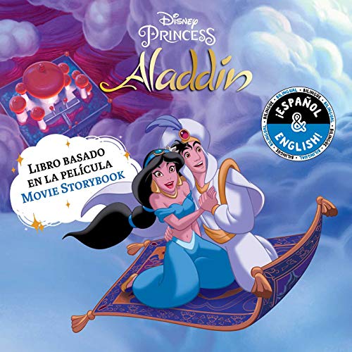 Beispielbild fr Disney Aladdin: Movie Storybook / Libro basado en la pelcula (English-Spanish) (Disney Bilingual) zum Verkauf von Ergodebooks