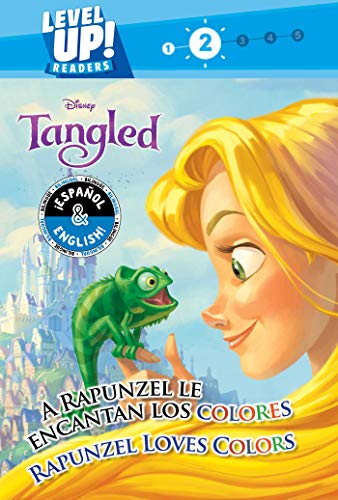 Beispielbild fr Rapunzel Loves Colors / A Rapunzel le encantan los colores (English-Spanish) (Disney Tangled) (Level Up! Readers) (Disney Bilingual) zum Verkauf von BooksRun