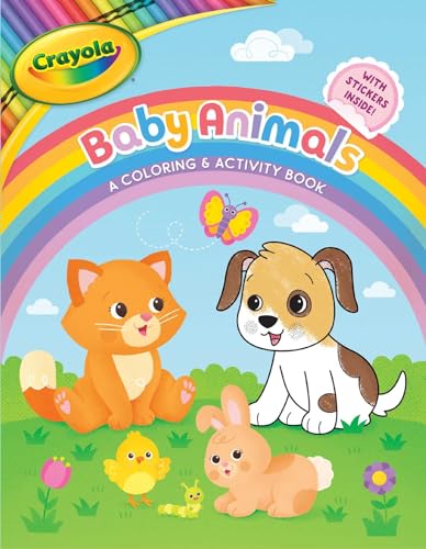 Imagen de archivo de Crayola Baby Animals: A Coloring & Activity Book (10) (Crayola/BuzzPop) a la venta por SecondSale