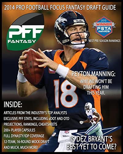 9781500118747: Pro Football Focus Fantasy Draft Guide 2014