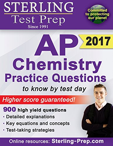 Stock image for Sterling AP Chemistry Practice Questions: High Yield AP Chemistry Ques for sale by Hawking Books