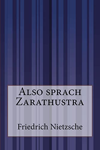 9781500201128: Also sprach Zarathustra (German Edition)