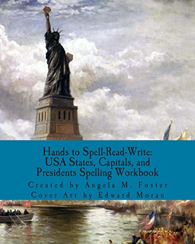 Stock image for Hands to Spell-Read-Write: USA States, Capitals, and Presidents Spelling Workbook for sale by Lucky's Textbooks