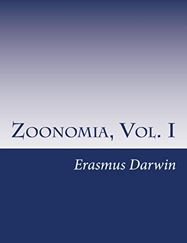 Stock image for Zoonomia, Vol. I for sale by SecondSale