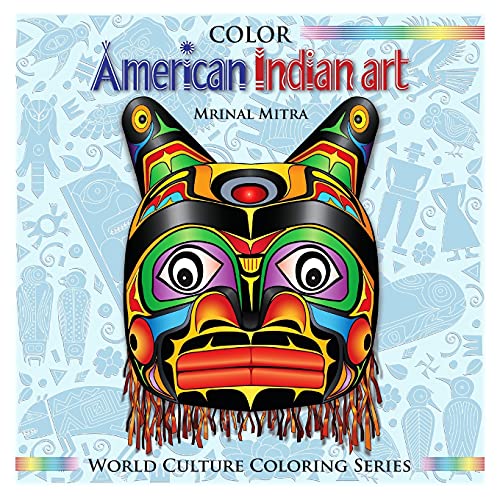 9781500264154: Color American Indian Art: 2 (World Culture Coloring)