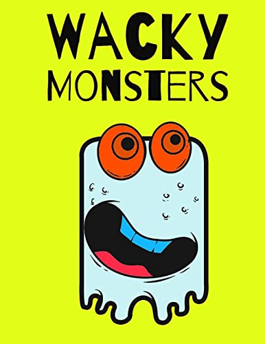 9781500269715: Wacky Monsters: Coloring Book