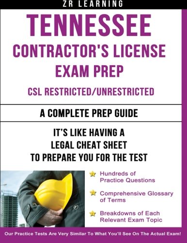 Beispielbild fr Tennessee Contractors License Exam Prep zum Verkauf von Omega