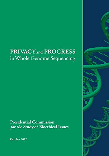 Beispielbild fr PRIVACY and PROGRESS in Whole Genome Sequencing zum Verkauf von Irish Booksellers