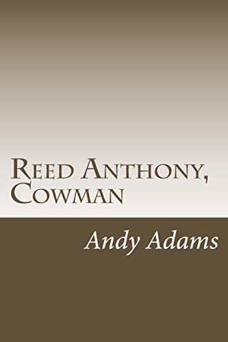 9781500364021: Reed Anthony, Cowman